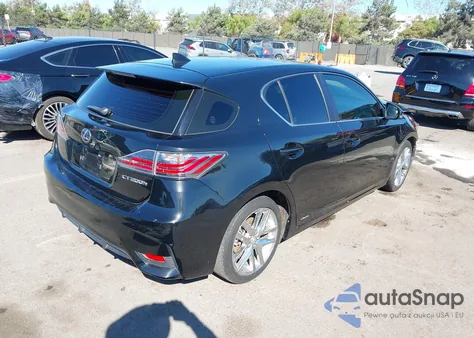 2017 Lexus Ct 200H из США, поврежденный, VIN JTHKD5BH0H2288176